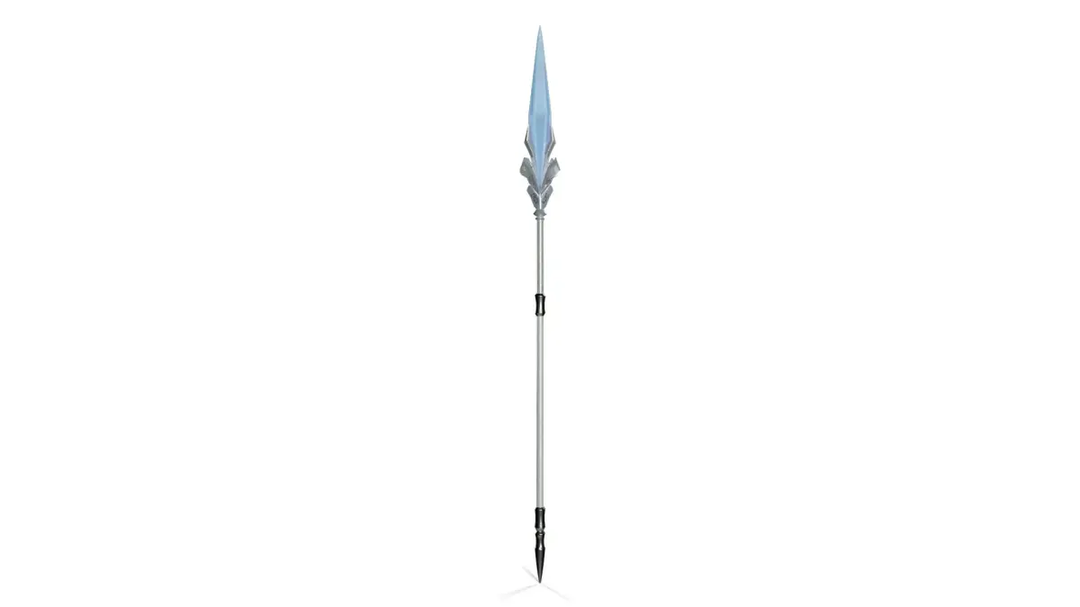 Stylized Magical Fantasy Spear Yari Low-poly 3D model