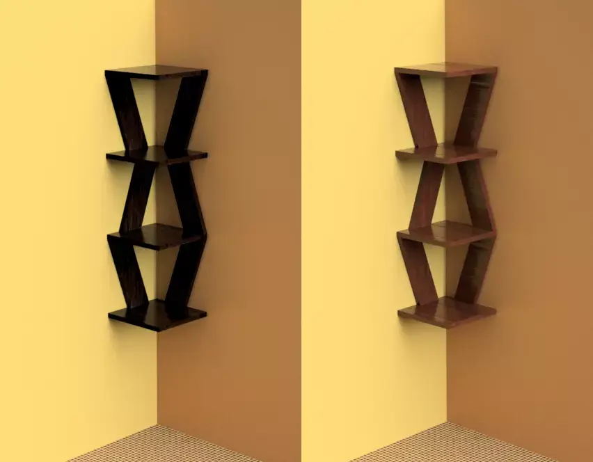 corner shelf  Free 3D model