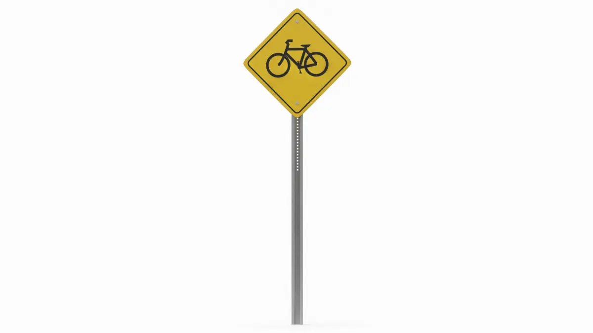 Traffic Sign 21 3D model