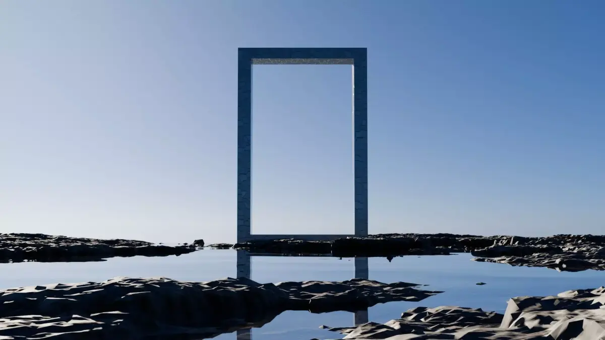 Sci-Fi Monolith Portal - Cinematic Environment Kit 3D model