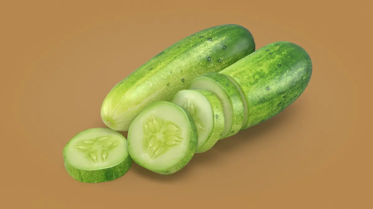 Cucumbers 02 3D model