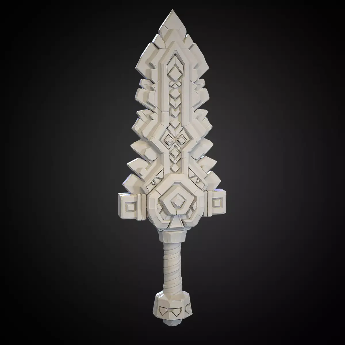 Stylized Sword 08 3D model