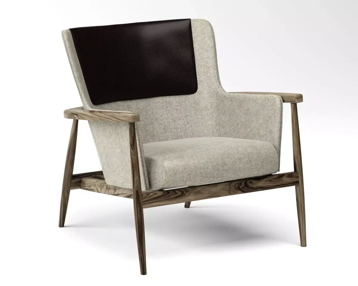 Hobsen Contrasting Upholstery Back Cushion FREE Free 3D model