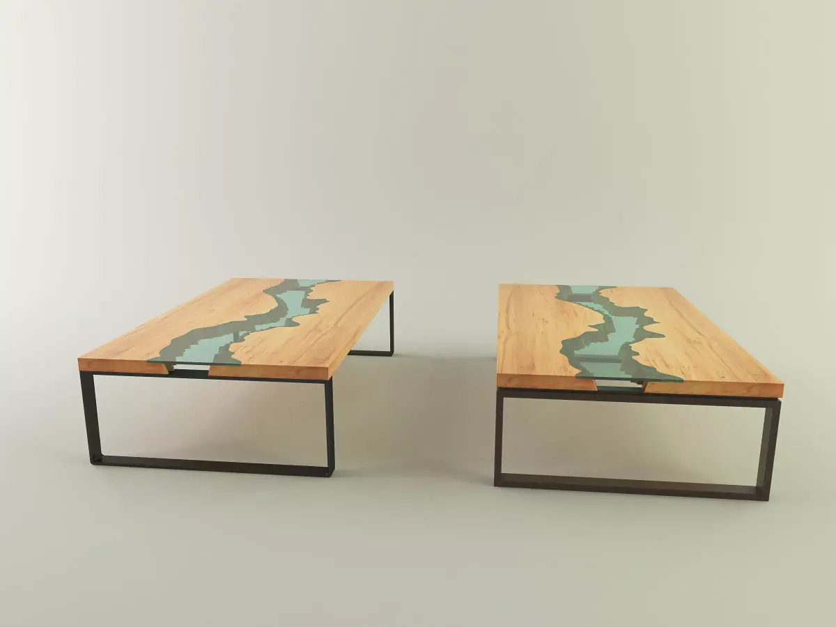 river table Free 3D model
