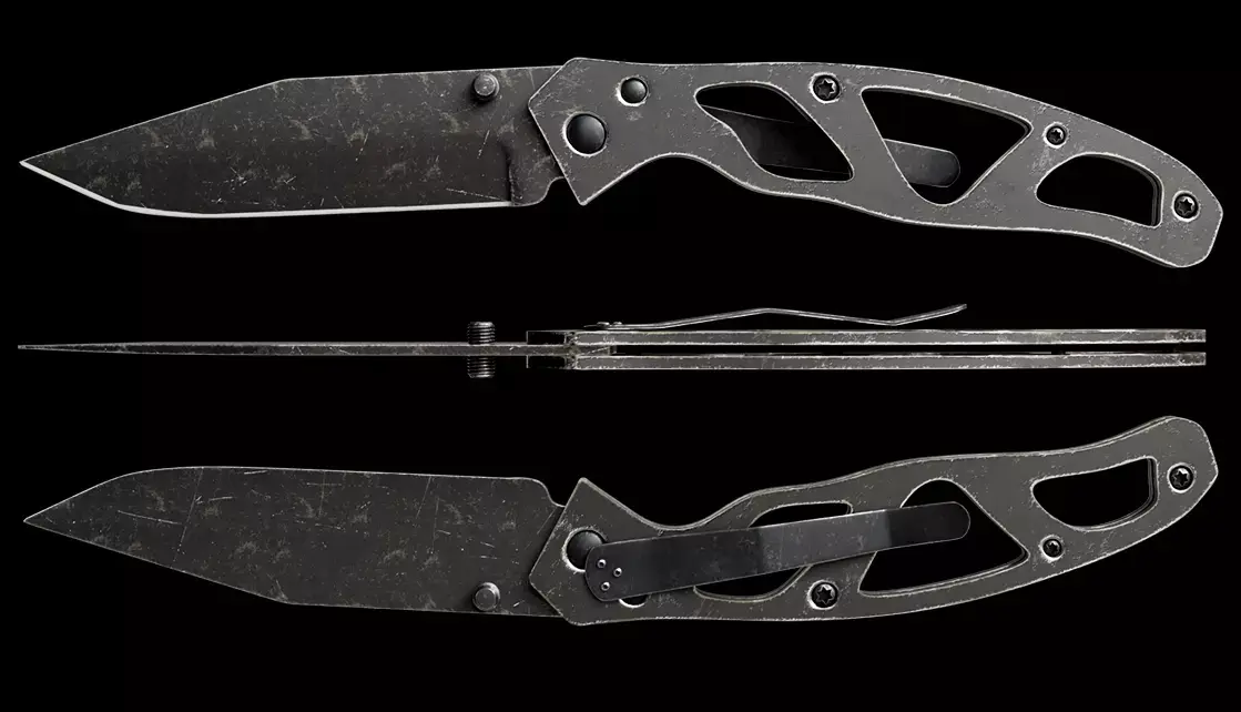 Folding Knife 3D model buy