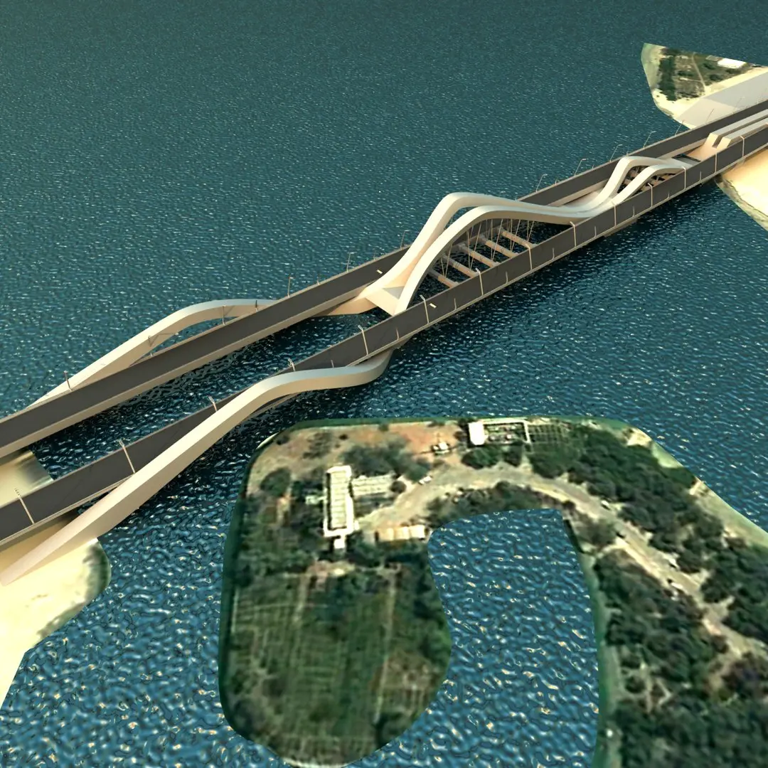 Sheikh Zayed Bridge 3D model