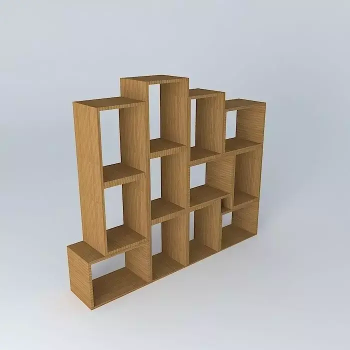 shelf niche niche bookshelf Free 3D model
