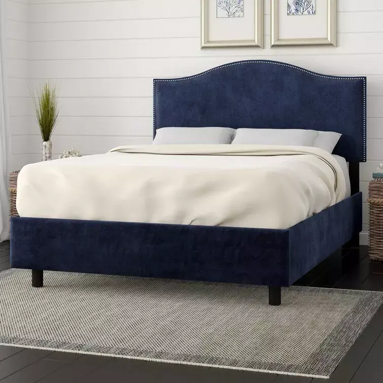 Brighton Upholstered Bed Free 3D model