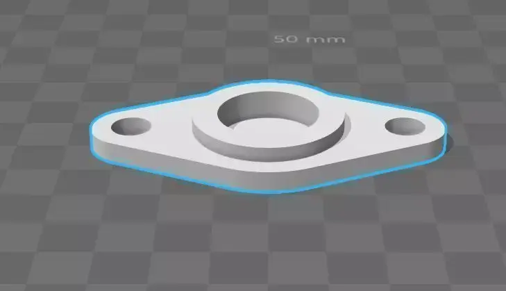 bearings holder D20 B6 d8 3D print model