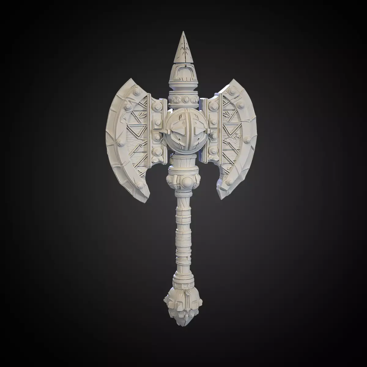 Stylized Axe 27 3D model