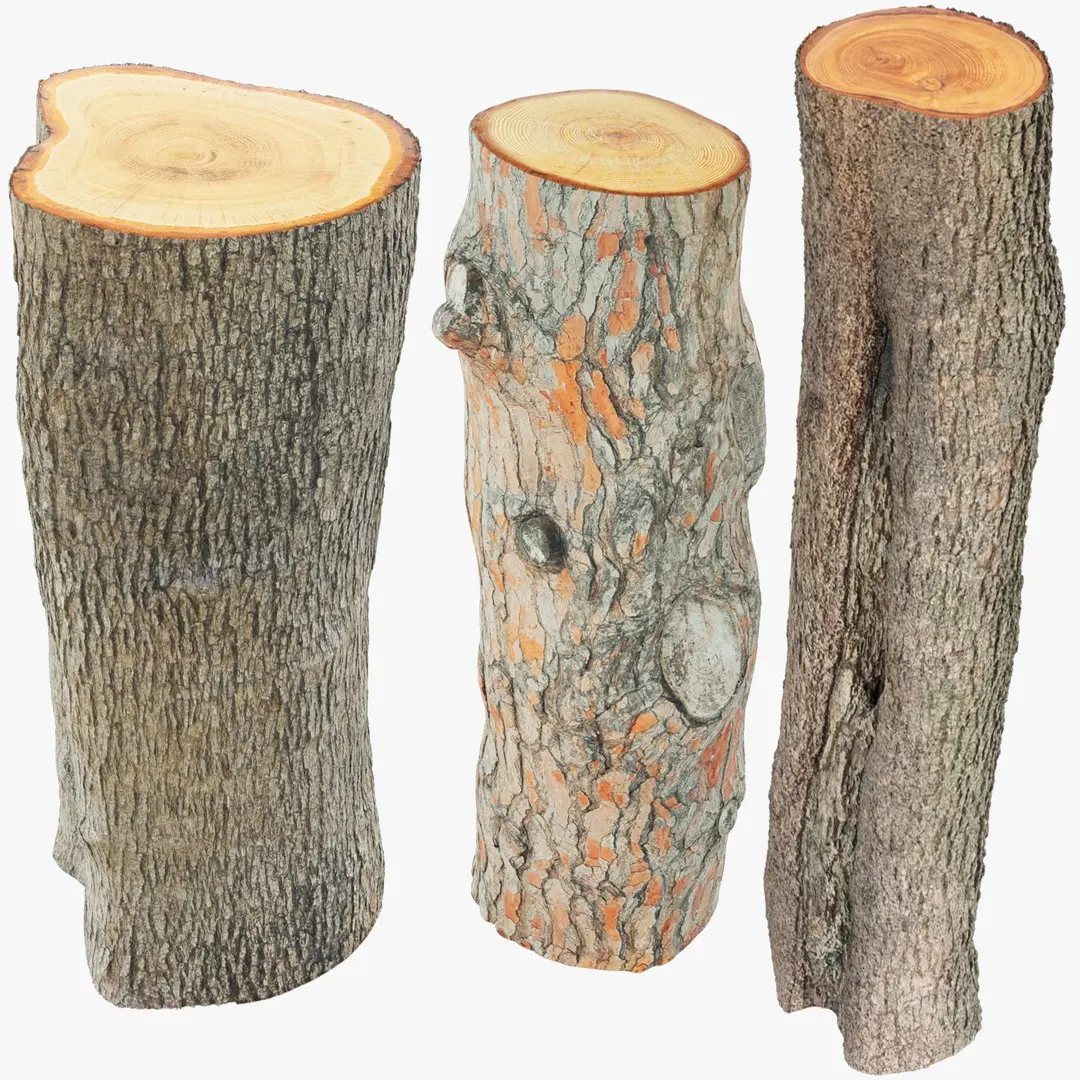 Logs Collection V2 3D model