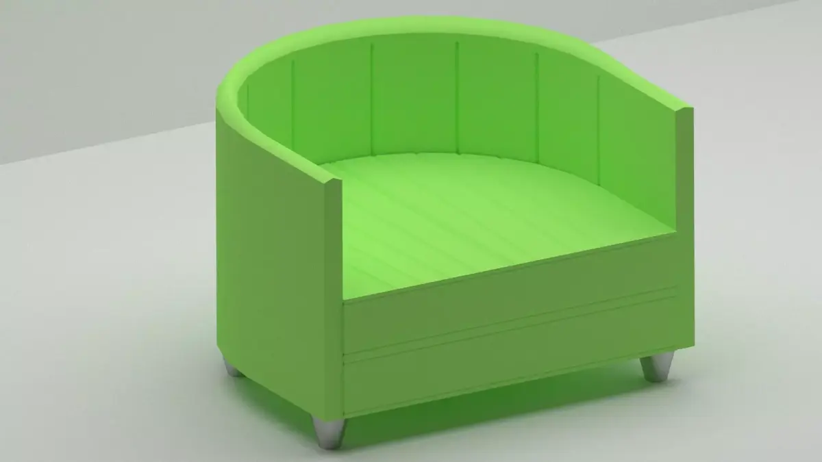 Modern Armchair Free 3D model shop