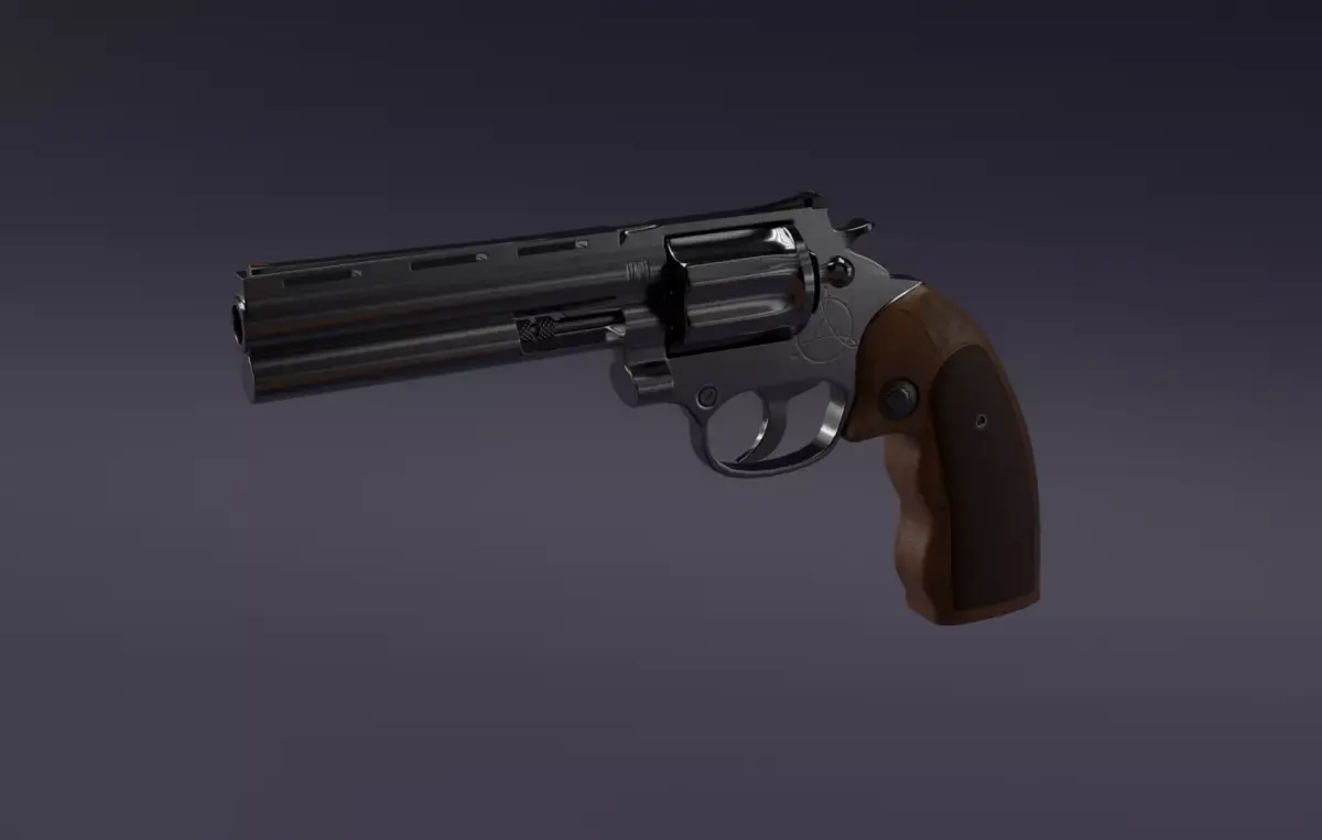 Revolver 3D model 27