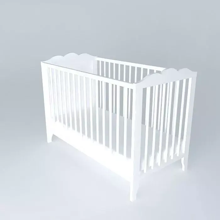 Bed baby Free 3D model
