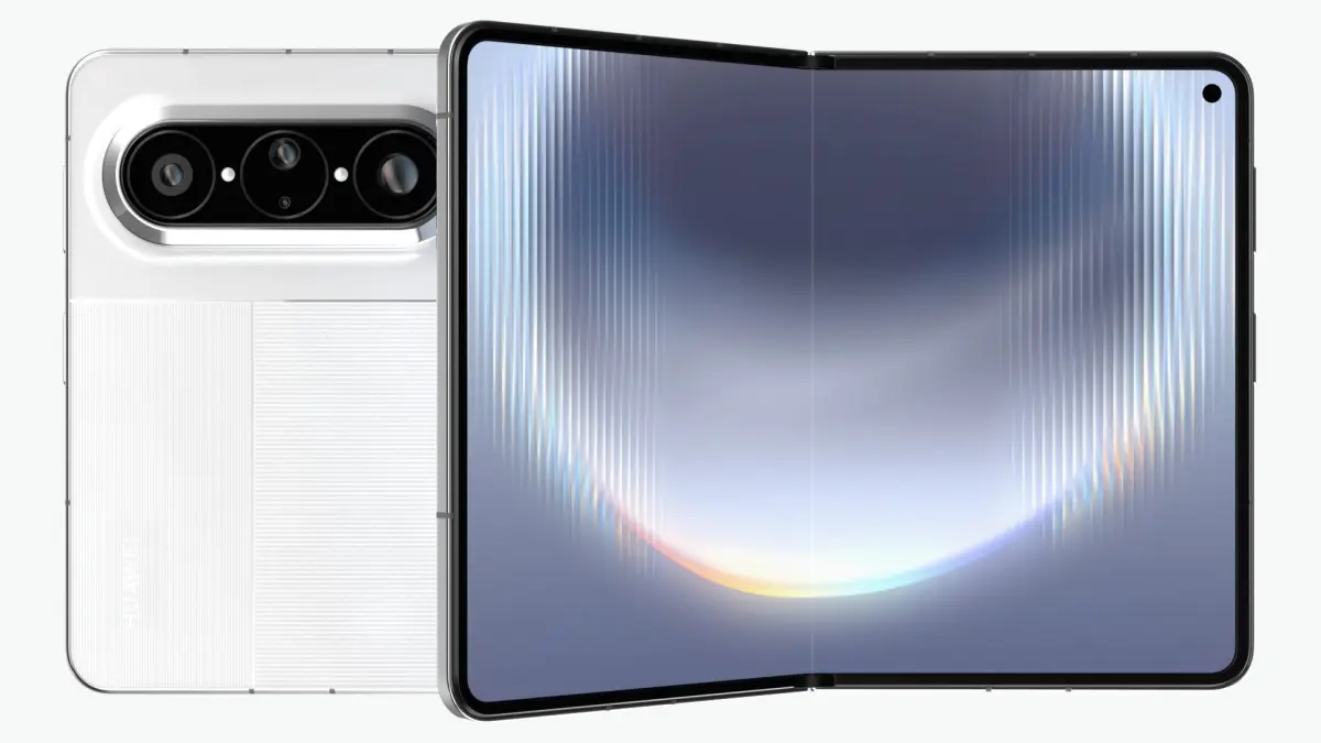 Huawei Pura X Max Zero Degree White 3D model