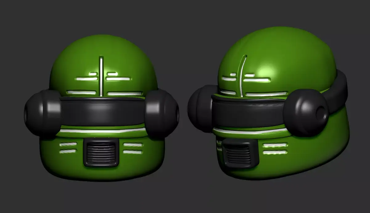helmet high poly sculpt 3d printable ver 7 3D model 3D model 221