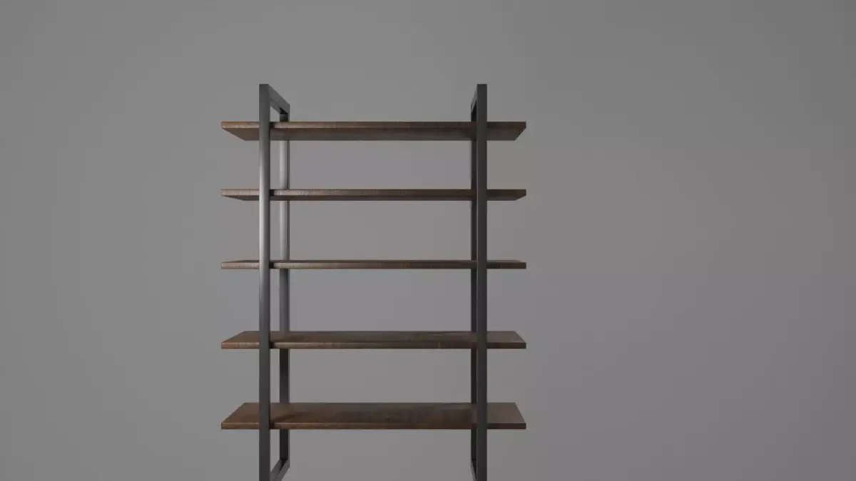 bookshelf bookcase - person Free 3D model