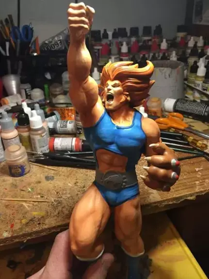 Lion O from Thundercats STL files for 3d printing by CG Pyro 3D print model