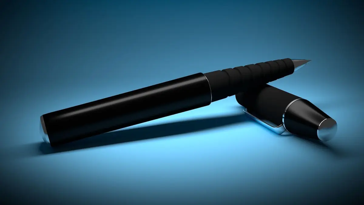 Black Pen Free 3D model purchase