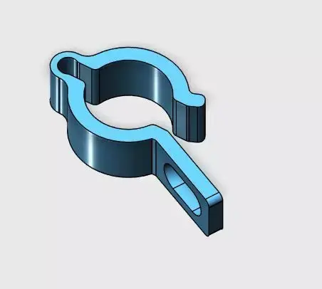 Clothes Hanger Clip 3D print model