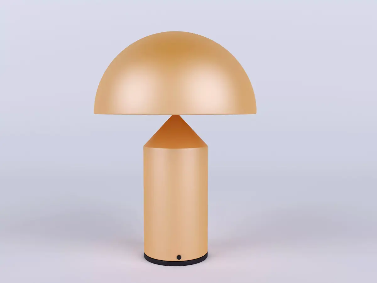 Atollo Table Lamp Corona Render Free 3D model