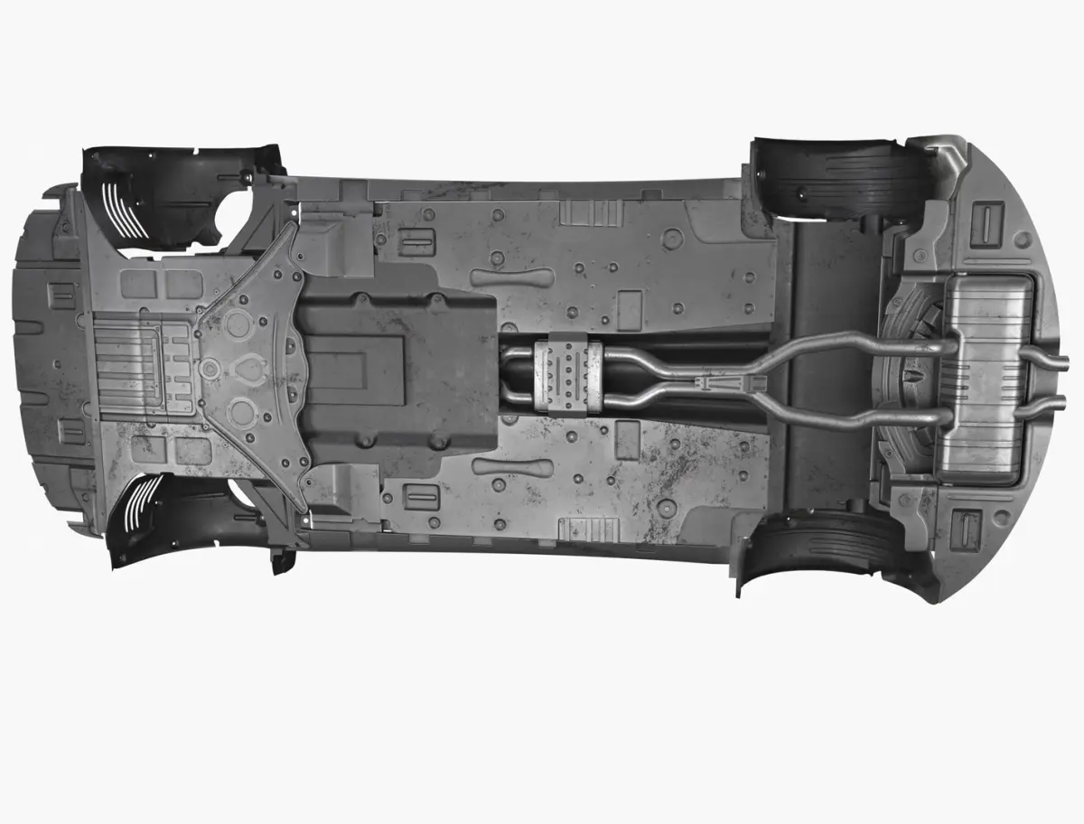 Car Underbody 3D model