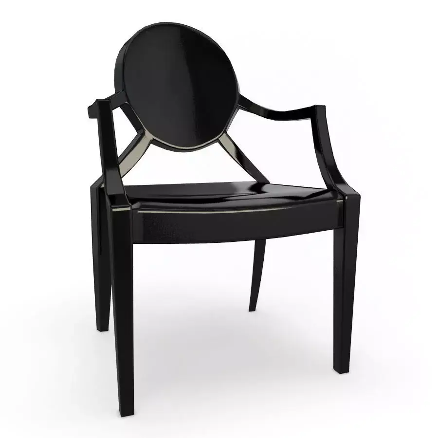 Ghost Chair Starck Free 3D model