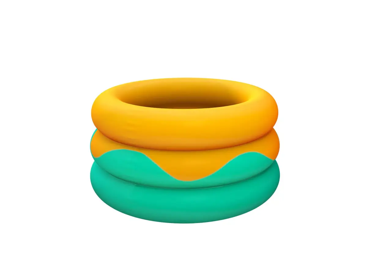 Inflatable Pool 3D model get