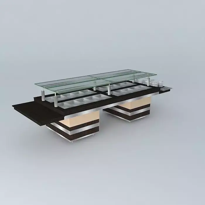 Kit005A Mesa Self Service por Alex Marques Free 3D model