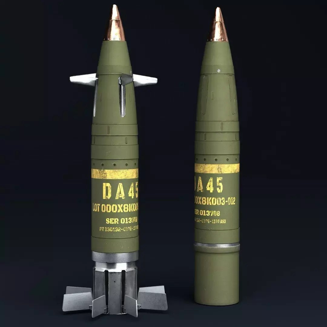 M982 Excalibur  High-Quality Game-Ready 3D Model Low-poly 3D model