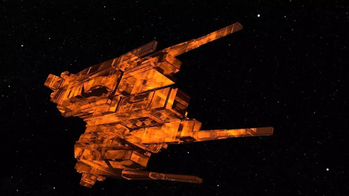 Alien capitalship  3D model