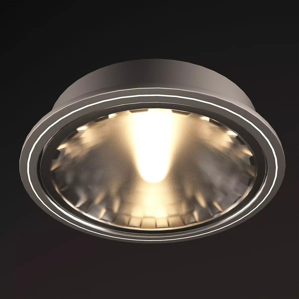 halogen round led downlight Free 3D model