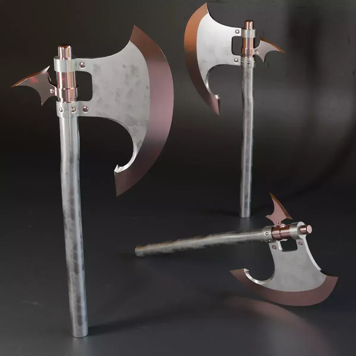 Mk Axe Lowpoly 027 Free 3D model