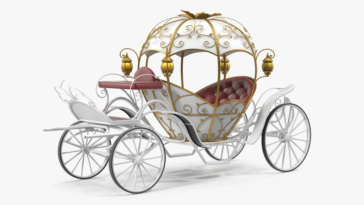 Pumpkin Carriage 3D model purchase