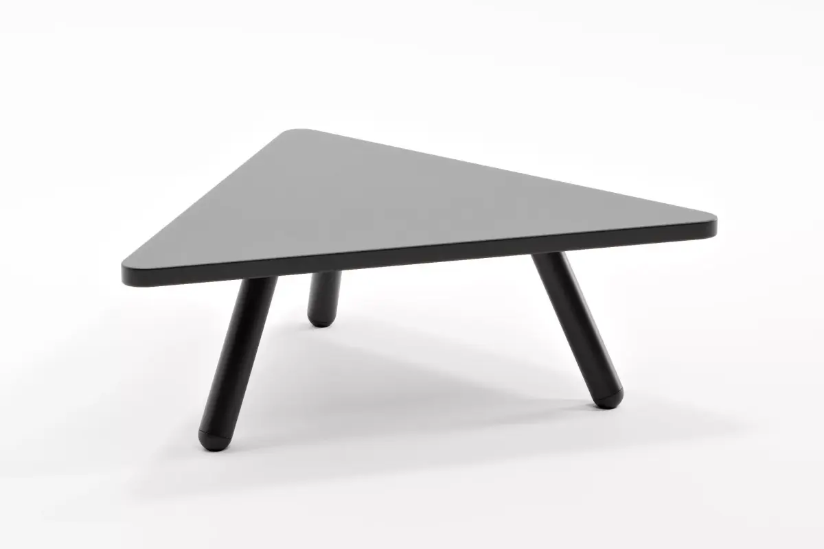 Triangular Couch Table - Koenig Neurath Free 3D model