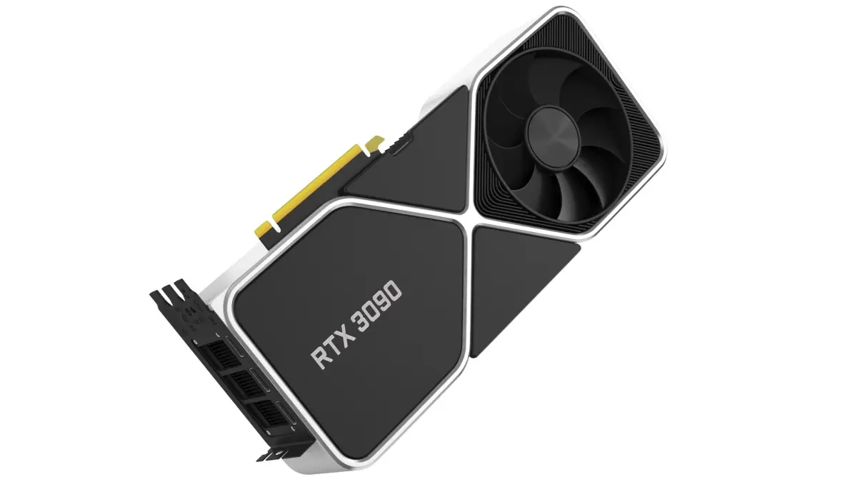 Graphics Card NVidia RTX 3090 3D model