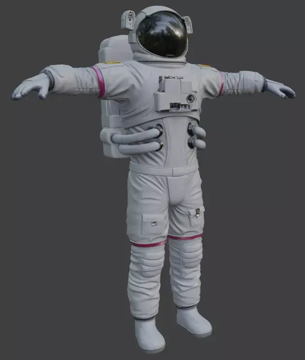 Astronaut Spacesuit 3D Model 3D model 24