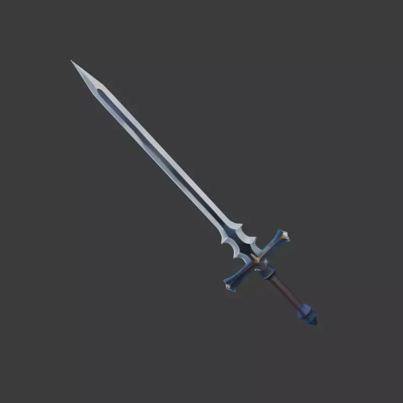 Dwarf Sword 3D model