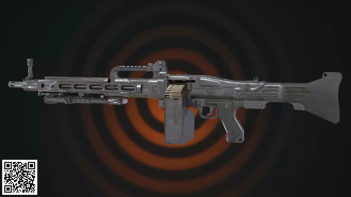 MG42 Maschinengewehr 42 3D model
