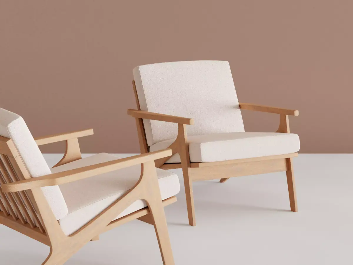 Lounge Chair Free 3D model purchase