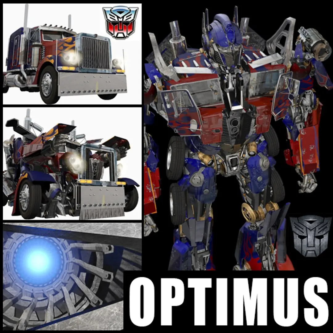 Optimus Prime Alive 3D model