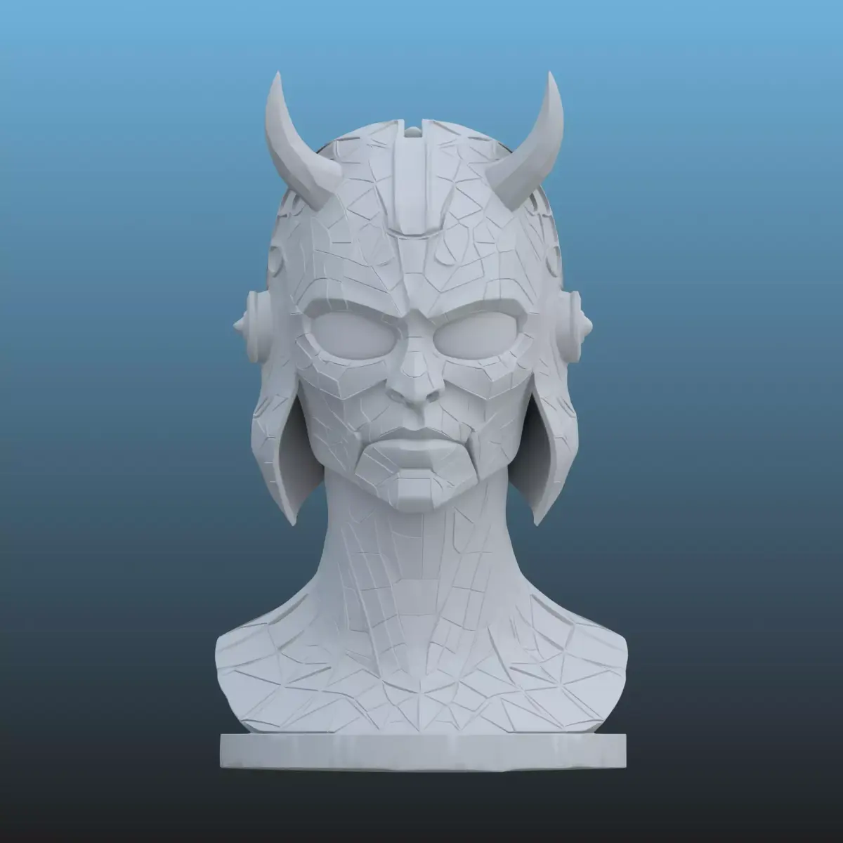 High-Detail Sci-Fi Character Statue PM-104 3D print model