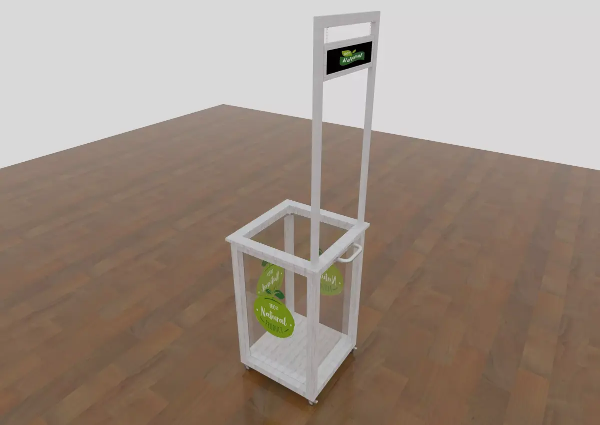 Product Sampling Bin 3D model