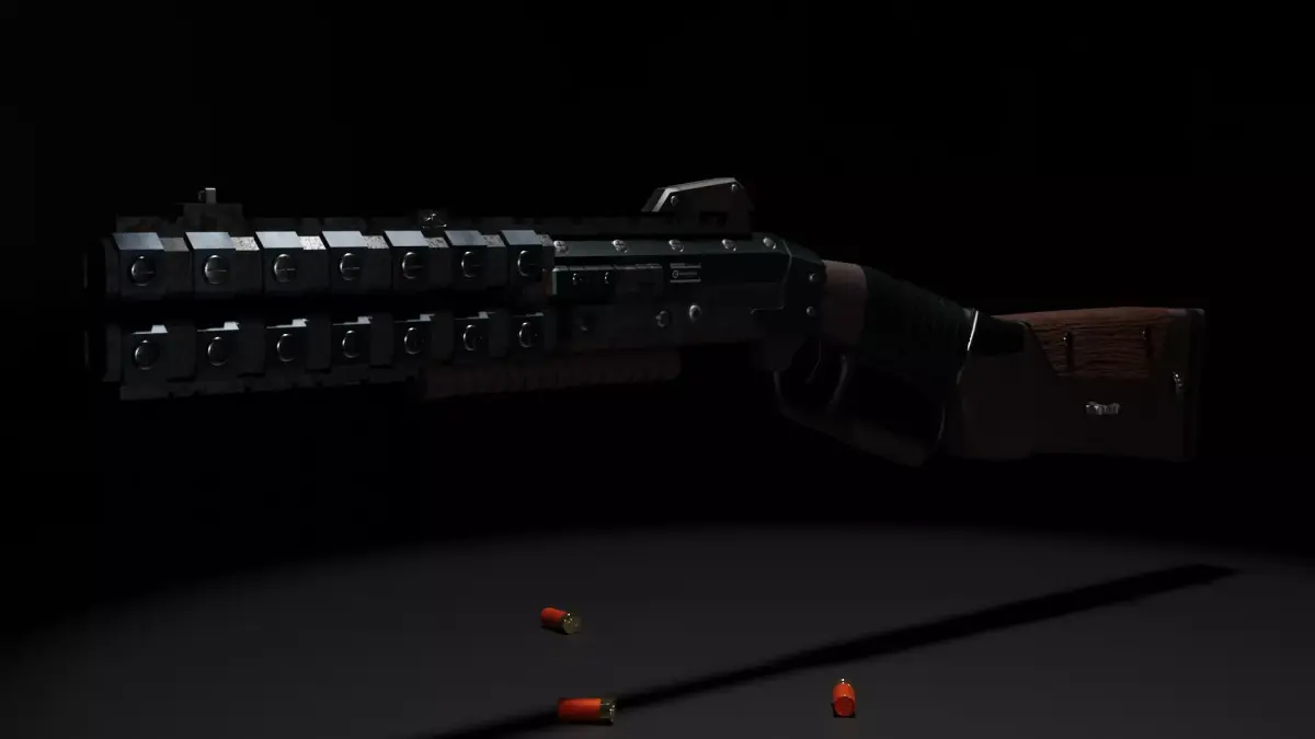Peacekeeper from Apex Legends 3D model