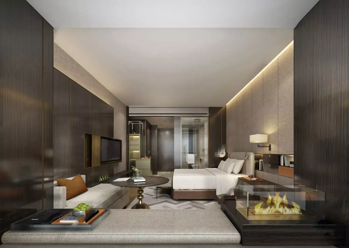 Free Hotel Room 3D SKP model Free 3D model purchase