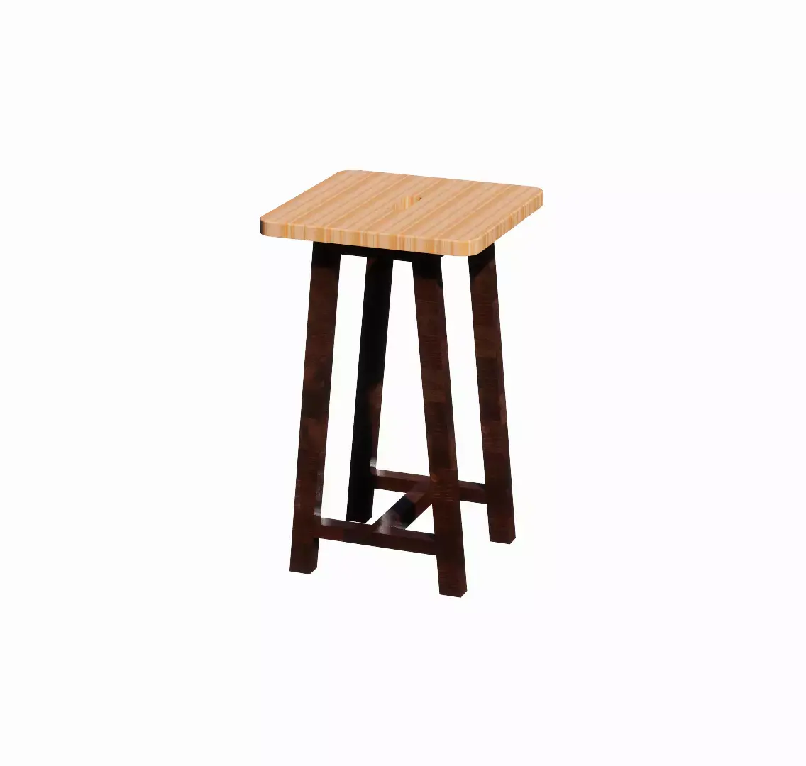 Tapered Leg Type Table 3D model