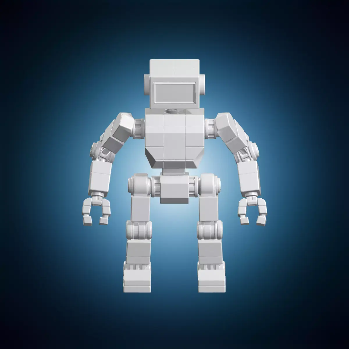 LEGO Robot Fighter 3D Print Model 3D print model