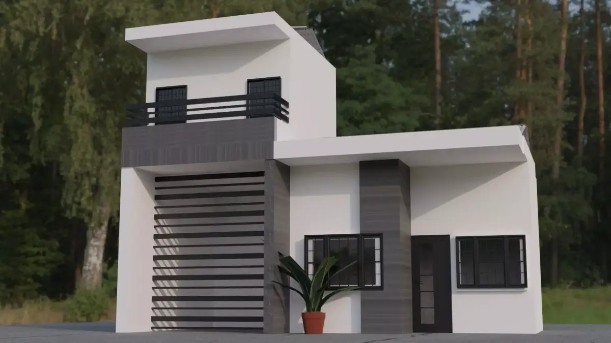 HomeNavoo modern house plans philippines 3D model