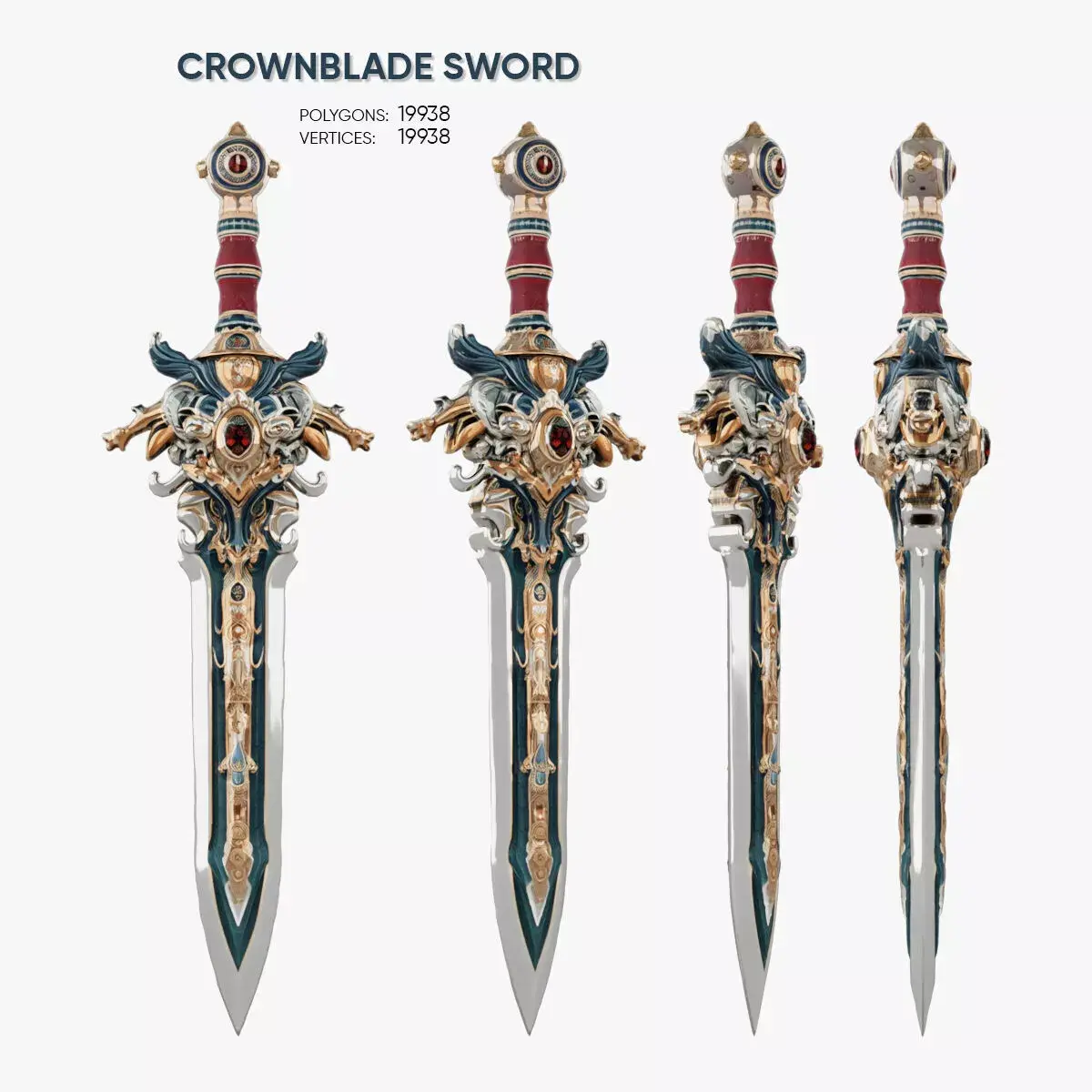 Crownblade 3D model
