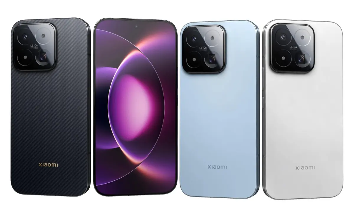 Xiaomi 17 Max All Colors 3D model